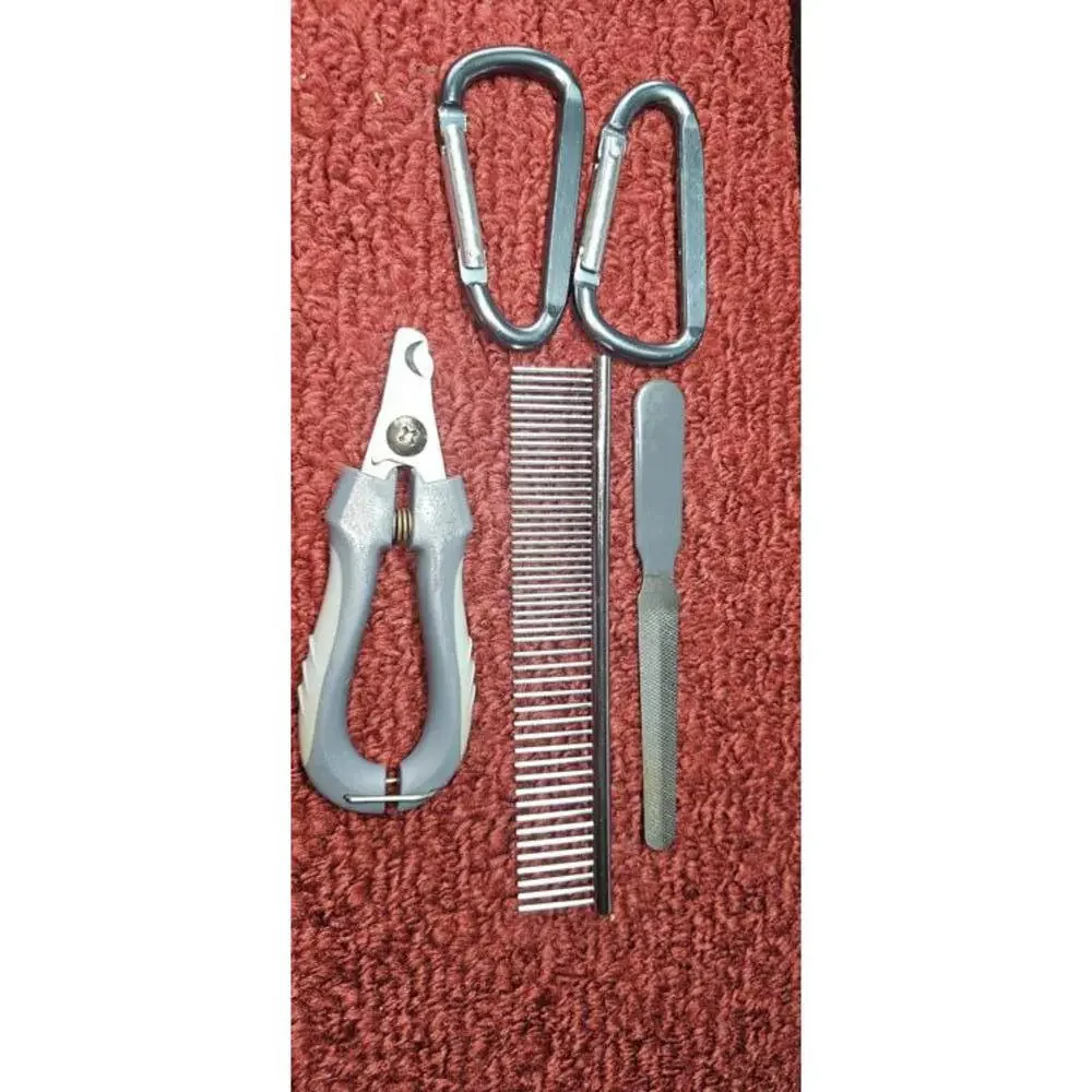 Dog Grooming Hammock Harness for Dogs & Cats with Pet Nail Clipper Trimmer